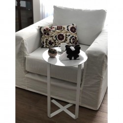 Mesa de arrime multifuncion color blanco - 1