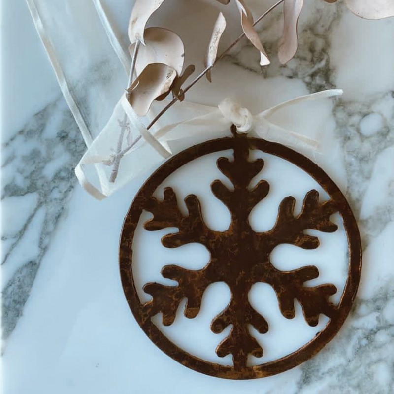 Figura colgante Frosty navidad 12cm. - 1