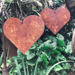 Figura colgante corazón chico 6x6 navidad - 1