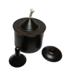 2 en 1 QUEMADOR CHIMENEA BIOETANOL + ANTORCHA CITRONELA VOLCANO NEGRO