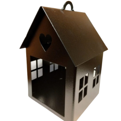 Casita chapa  fanal o comedero de aves negro-5-chapadeco.com