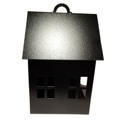 Casita chapa  fanal o comedero de aves negro-8-chapadeco.com
