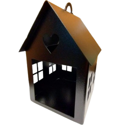 Casita chapa  fanal o comedero de aves negro-9-chapadeco.com