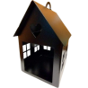 Casita chapa  fanal o comedero de aves negro-9-chapadeco.com