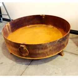 Fogonero hierro 96cm + media parrilla OXIDO-5-chapadeco.com