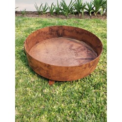 Fogonero hierro 96cm + media parrilla OXIDO-4-chapadeco.com