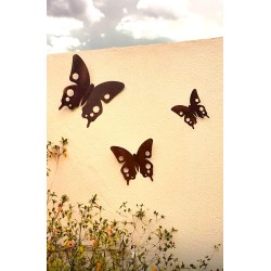 Set x3 mariposas agujero decorativas