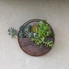 Maceta circular 20cm. oxido-4-chapadeco.com