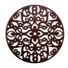 Mandala Morocco 20cm chapa oxido para colgar