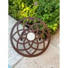 Portamanguera chico flor I oxido centro ceramica-1-chapadeco.com