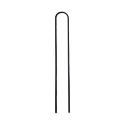 Tutor pincho soporte plantas U 80cm. negro-2-chapadeco.com