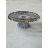 Tortera de Vidrio Labrada Gris 33cm