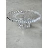 Tortera de Vidrio Labrada Transparente 33cm