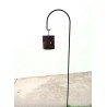 Pincho soporte gancho para fanales/faroles 100cm oxido