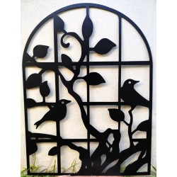 Friso ventana pajarito 60x45cm chapa negro-3-chapadeco.com