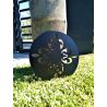 Mandala flor 60 cm chapa para colgar negra-4-chapadeco.com