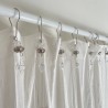 12x Ganchos cortina baño niquel con cairel y herrajes-2-chapadeco.com