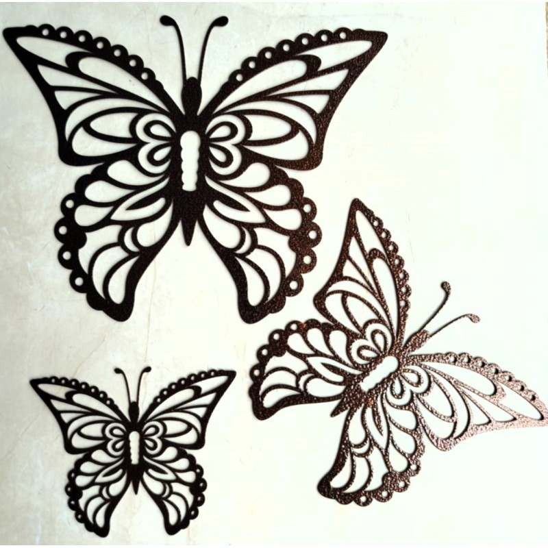Set X3 mariposas real ocre textura-1-chapadeco.com Set X3 mariposas real ocre textura-1-chapadeco.com