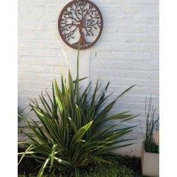 Mandala arbol de la vida 60cm chapa decorativa