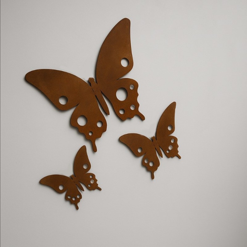 Set x3 mariposas agujero decorativas figuras pared-1-chapadeco.com