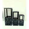 Set x3 fanales calados color NEGRO