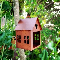 Casita chapa oxido fanal o comedero de aves-1-chapadeco.com