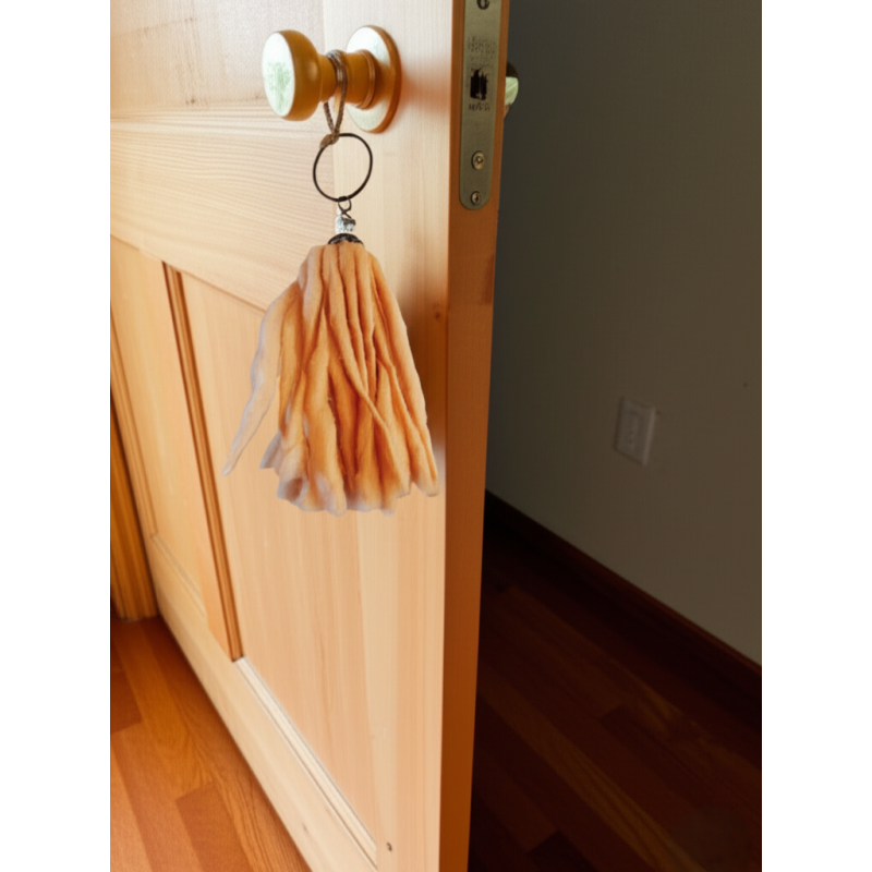 Borla puertero salmon decorativa premium