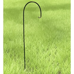 Pincho soporte gancho para fanales/faroles 100cm oxido