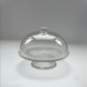 Tortera de Vidrio Labrada Transparente 29cm