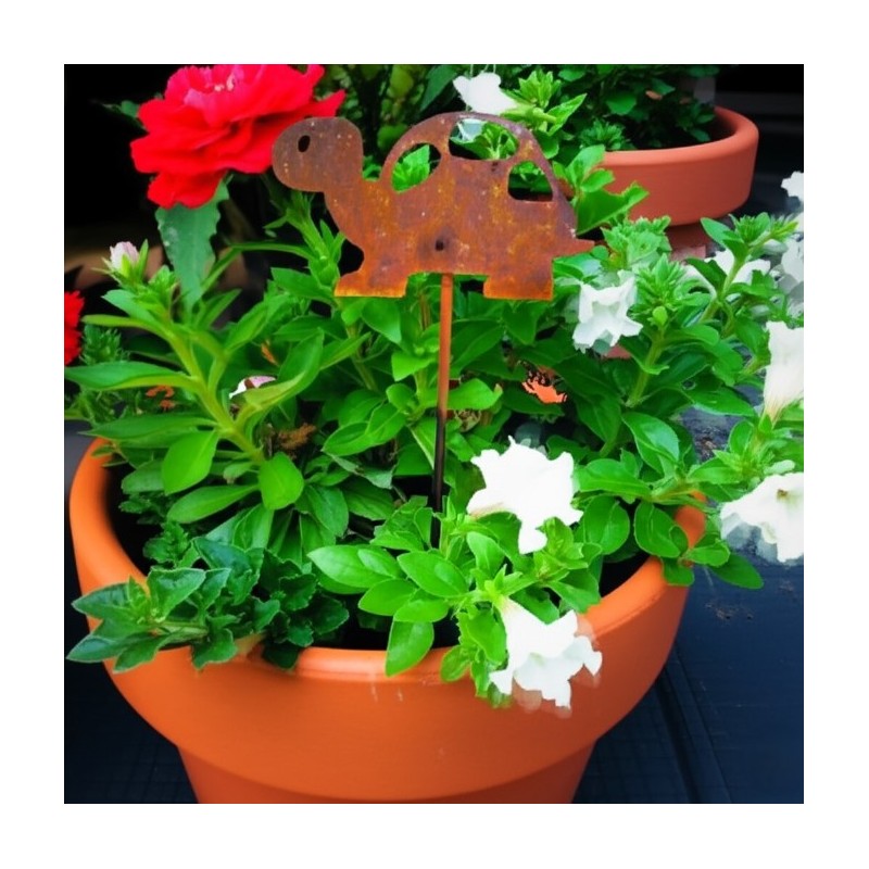 Mini Pincho tutor tortuga chapa oxido-1-chapadeco.com