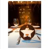 Porta vela fanal de mesa estrella chapa oxido-1-chapadeco.com