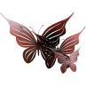 Set X3 mariposas ocre textura-2-chapadeco.com