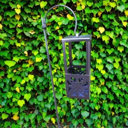 Pincho soporte gancho para fanales/faroles 150cm negro reforzado-1-chapadeco.com