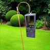 Pincho soporte gancho para fanales/faroles 150cm oxido reforzado