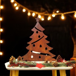 Pino navidad chapa oxido