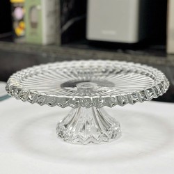 Tortera de Vidrio Labrada Transparente 27cm-2-chapadeco.com