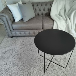 Mesa ratona NEGRA interior/exterior 60 Cm lisa-1-chapadeco.com