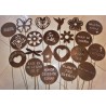Pack x4 Pinchos tutores chapa oxido ENVIO GRATIS-2-chapadeco.com