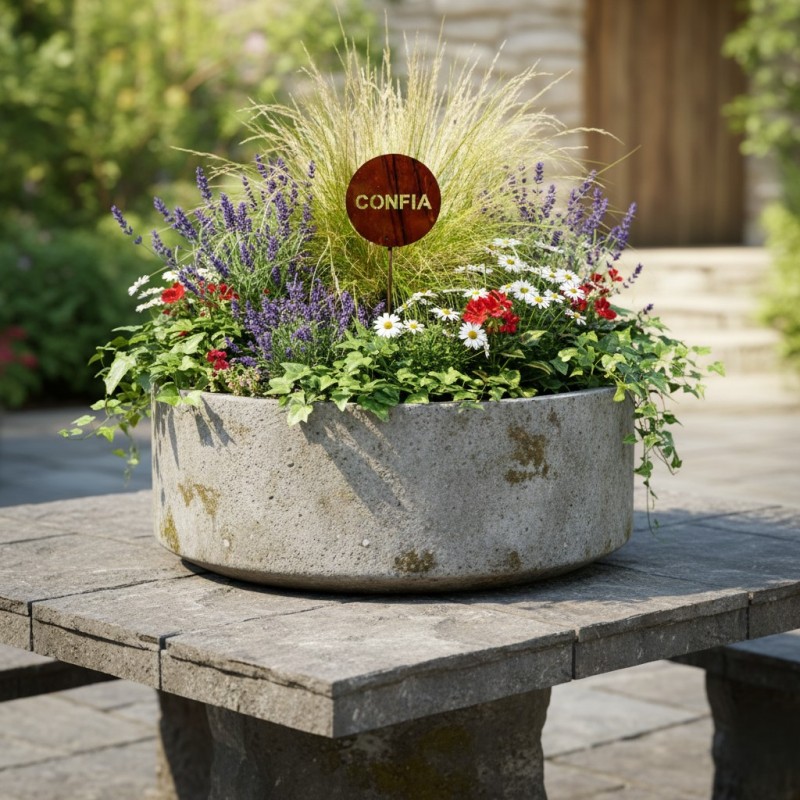 Mini Pincho tutor CONFIA chapa oxido - 1