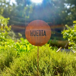 Pincho tutor Huerta chapa oxido - 1