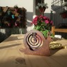 Set x3 Porta espiral forma caracol chapa oxido - 5 Set x3 Porta espiral forma caracol chapa oxido - 5