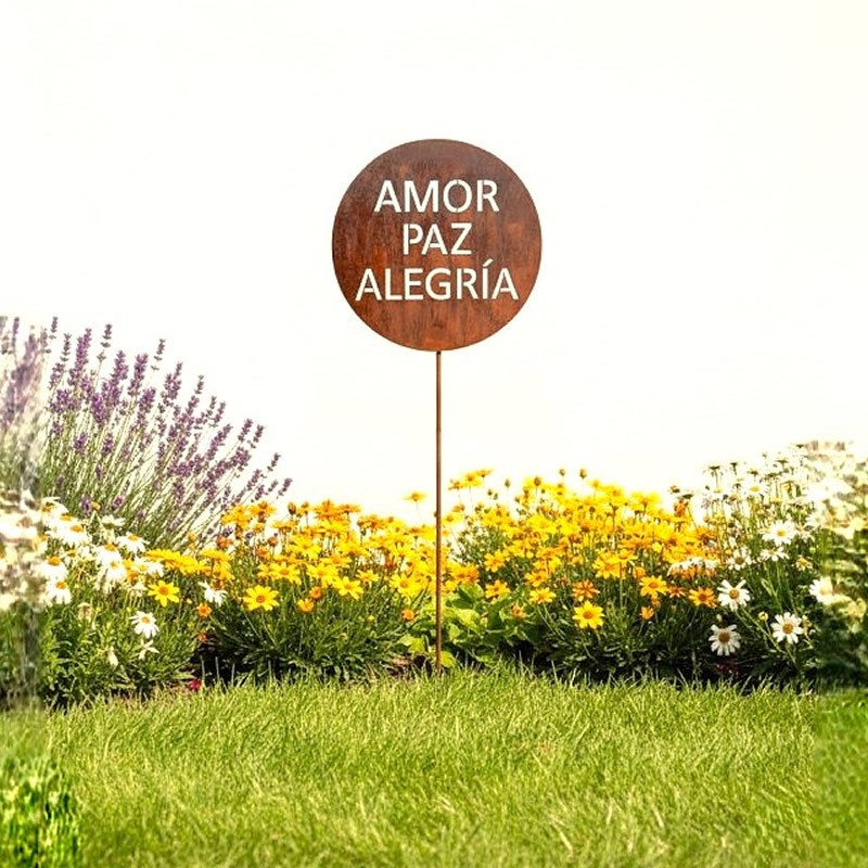 Pincho tutor amor paz alegría navidad - 1 Pincho tutor amor paz alegría navidad - 1