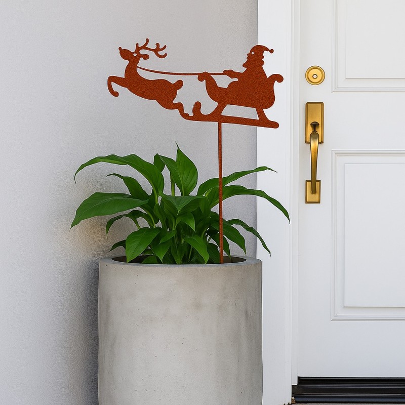 Pincho tutor trineo Santa navidad - 1