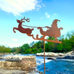 Pincho tutor trineo Santa navidad - 4