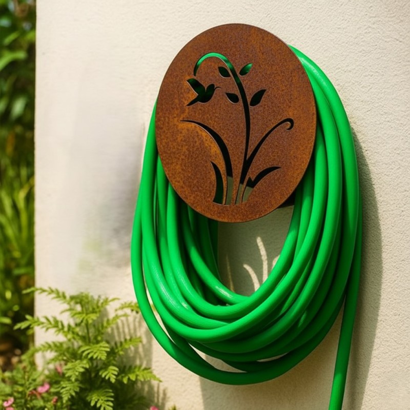 Porta manguera colibrí oxido - 1