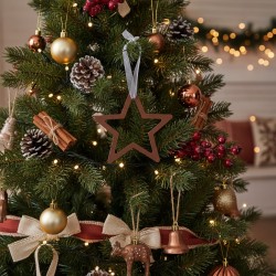 Estrella calada figura colgante - 2