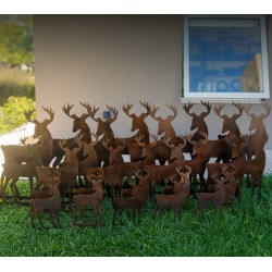 Reno de jardín 70x40 oxido - 4