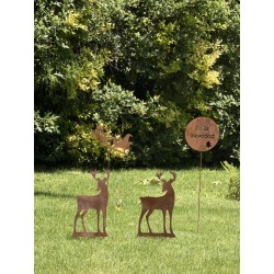 Reno de jardín 48x27 oxido - 3