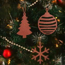 Set x3 adornos navideños promo - 1