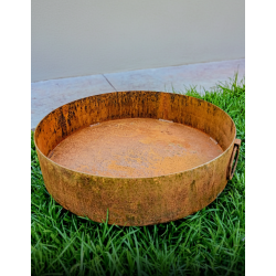 Fogonero 60cm Oxido + parrilla desmontable - 2